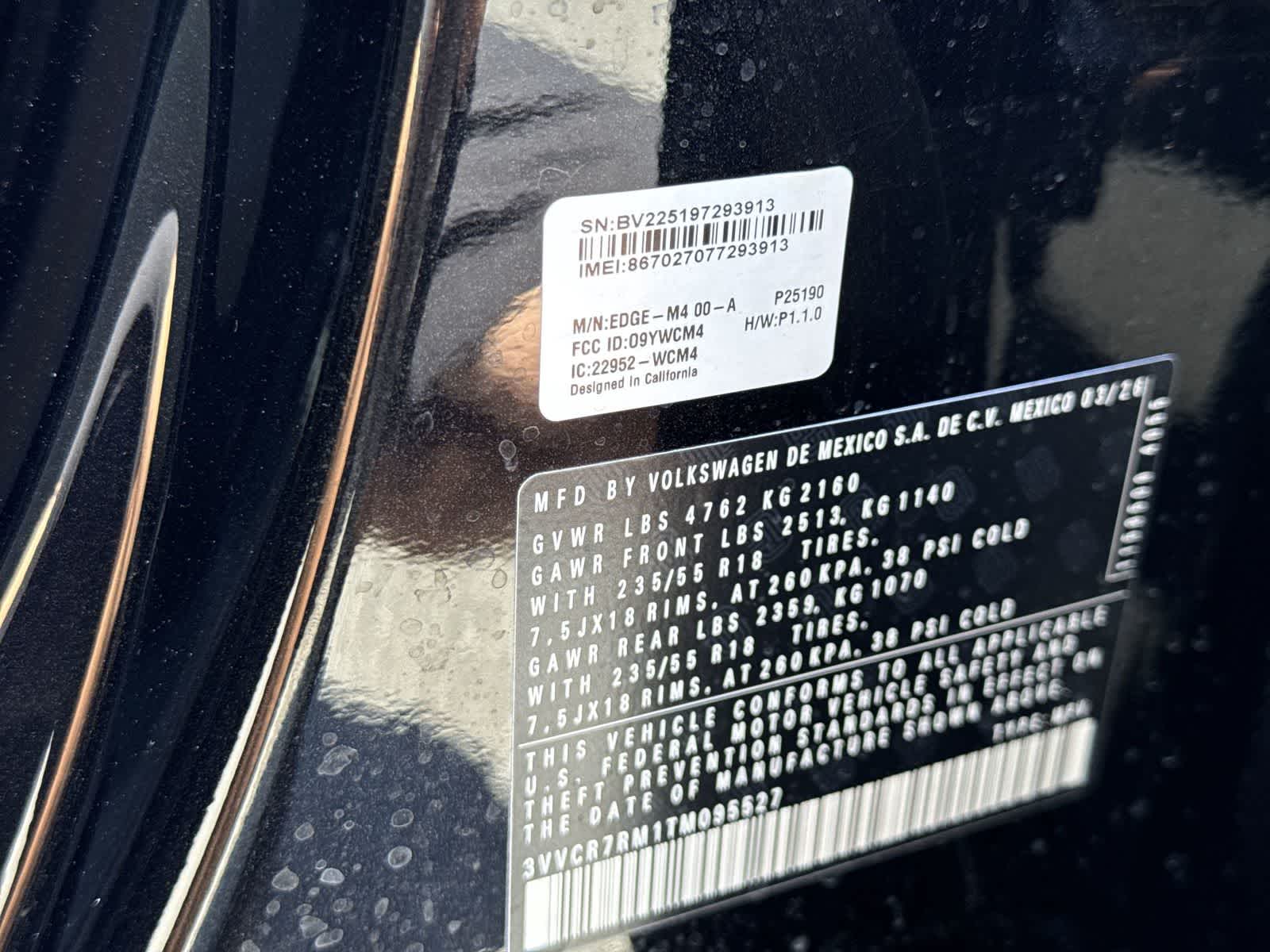 2026 Volkswagen Tiguan 2.0T S