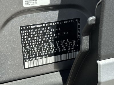 2026 Volkswagen Tiguan 2.0T S