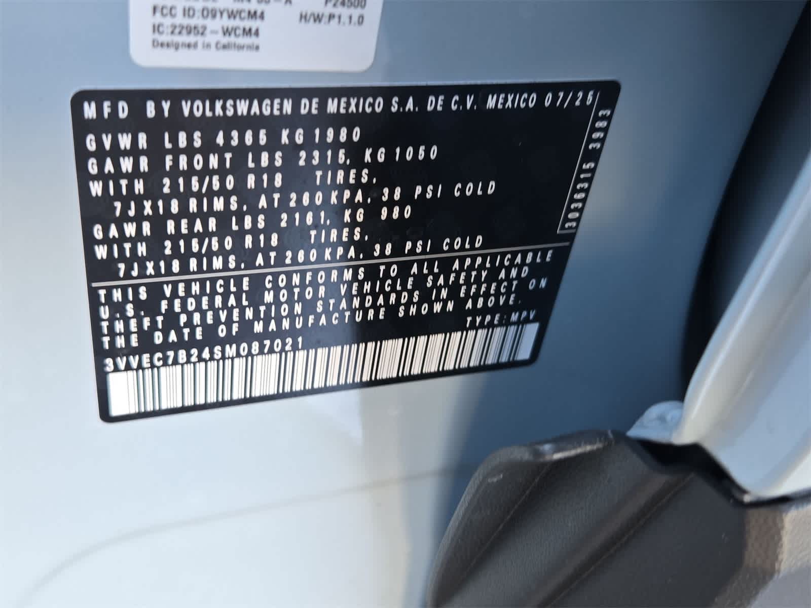 2025 Volkswagen Taos 1.5T SE