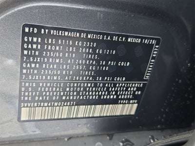 2026 Volkswagen Tiguan 2.0T SE