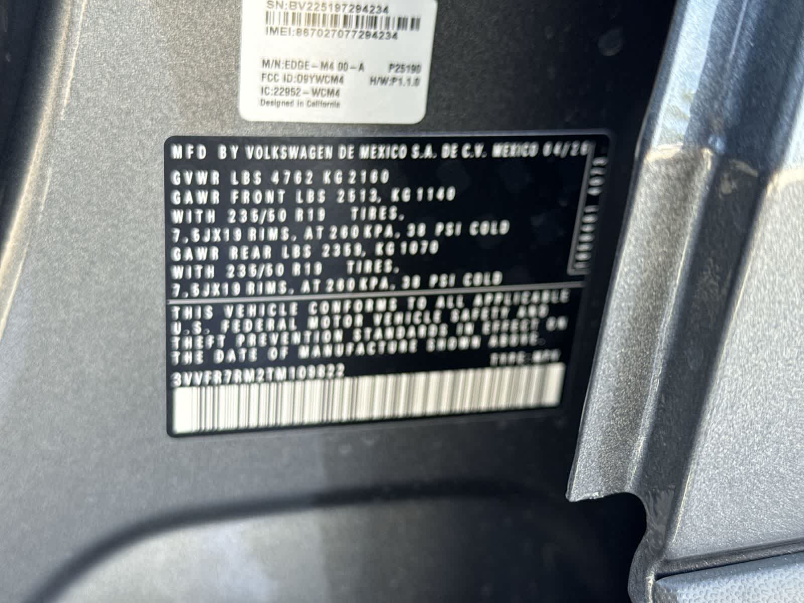 2026 Volkswagen Tiguan 2.0T SE