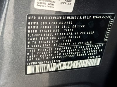 2026 Volkswagen Tiguan 2.0T SE R-Line Black