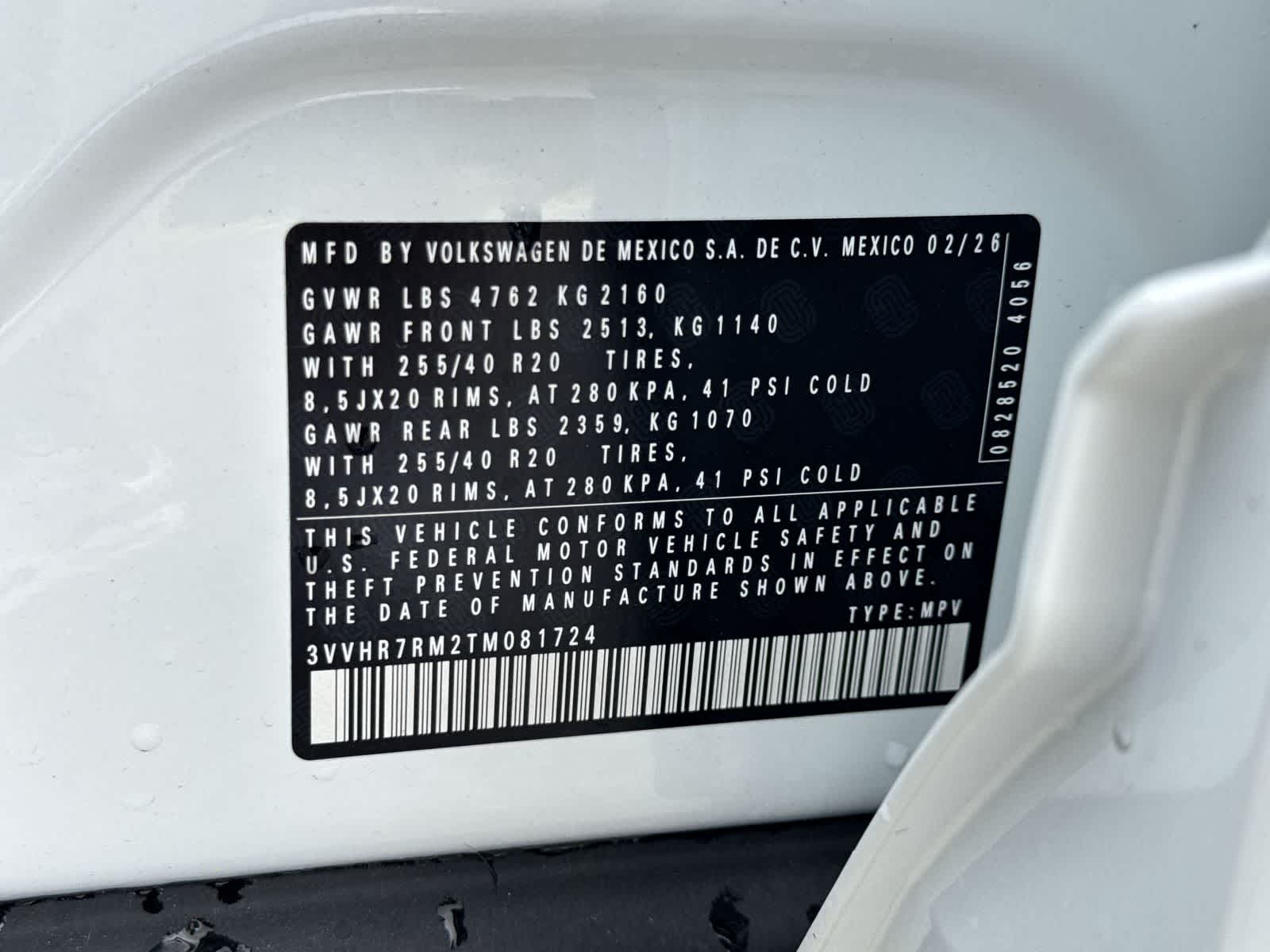 2026 Volkswagen Tiguan 2.0T SE R-Line Black