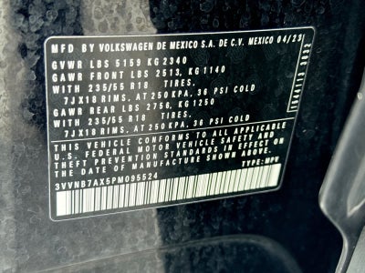 2023 Volkswagen Tiguan SE