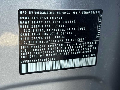 2023 Volkswagen Tiguan SE