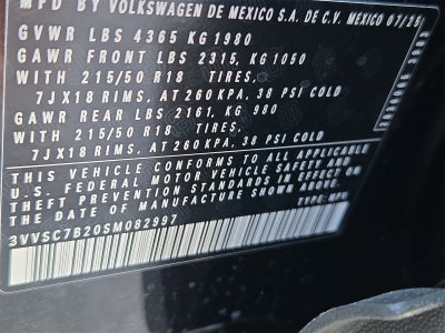 2025 Volkswagen Taos 1.5T SE