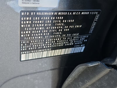 2025 Volkswagen Taos 1.5T SE