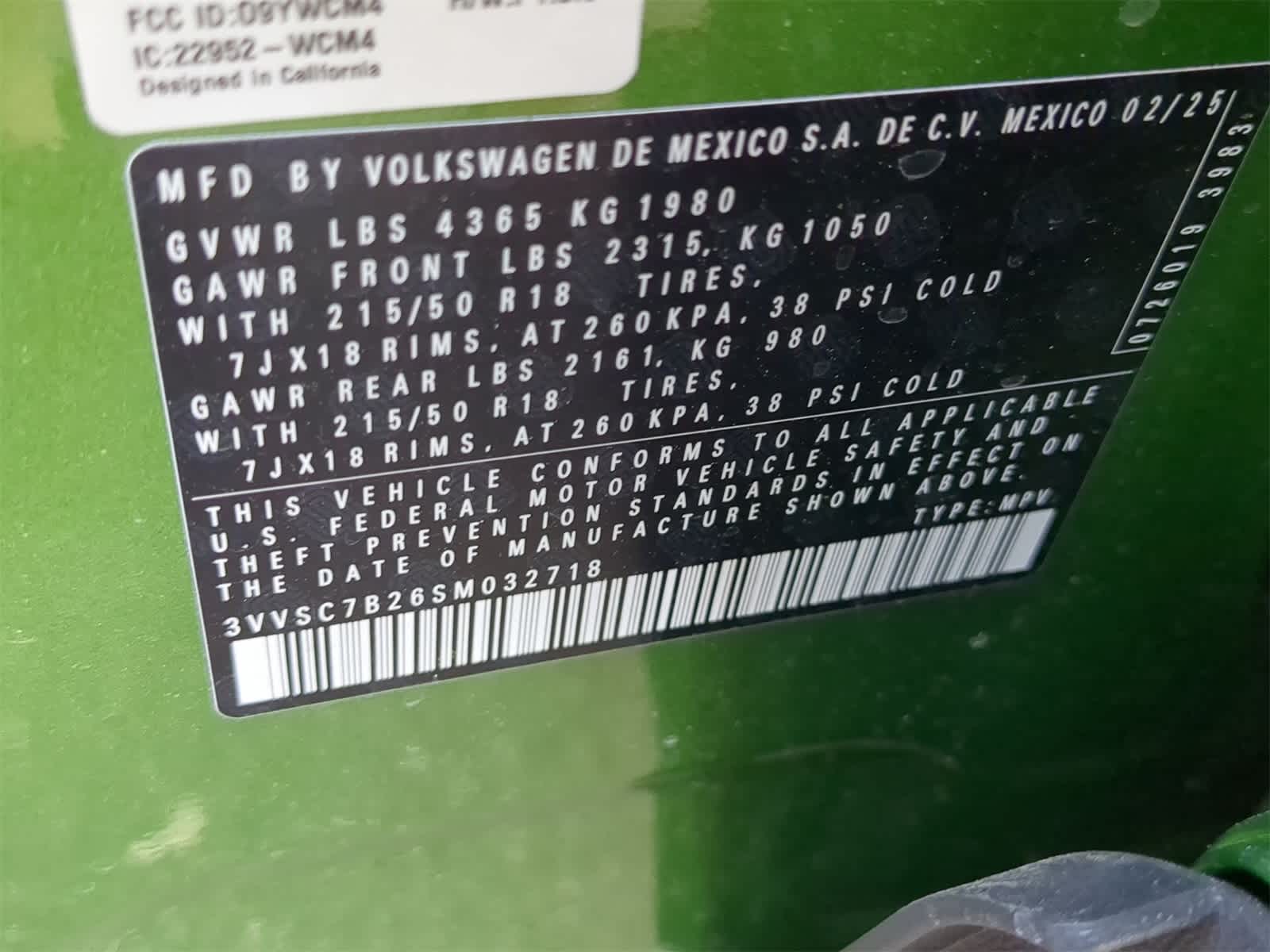 2025 Volkswagen Taos 1.5T SE