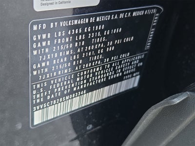 2025 Volkswagen Taos 1.5T SE