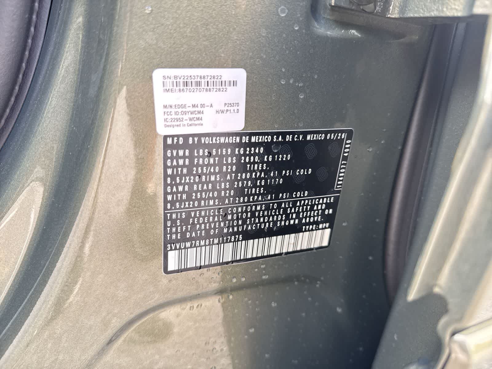 2026 Volkswagen Tiguan 2.0T SEL R-Line Turbo
