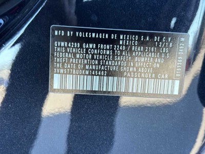 2019 Volkswagen Jetta GLI Base