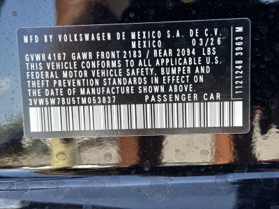 2026 Volkswagen Jetta 1.5T S