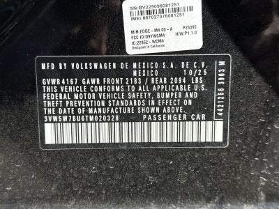 2026 Volkswagen Jetta 1.5T S