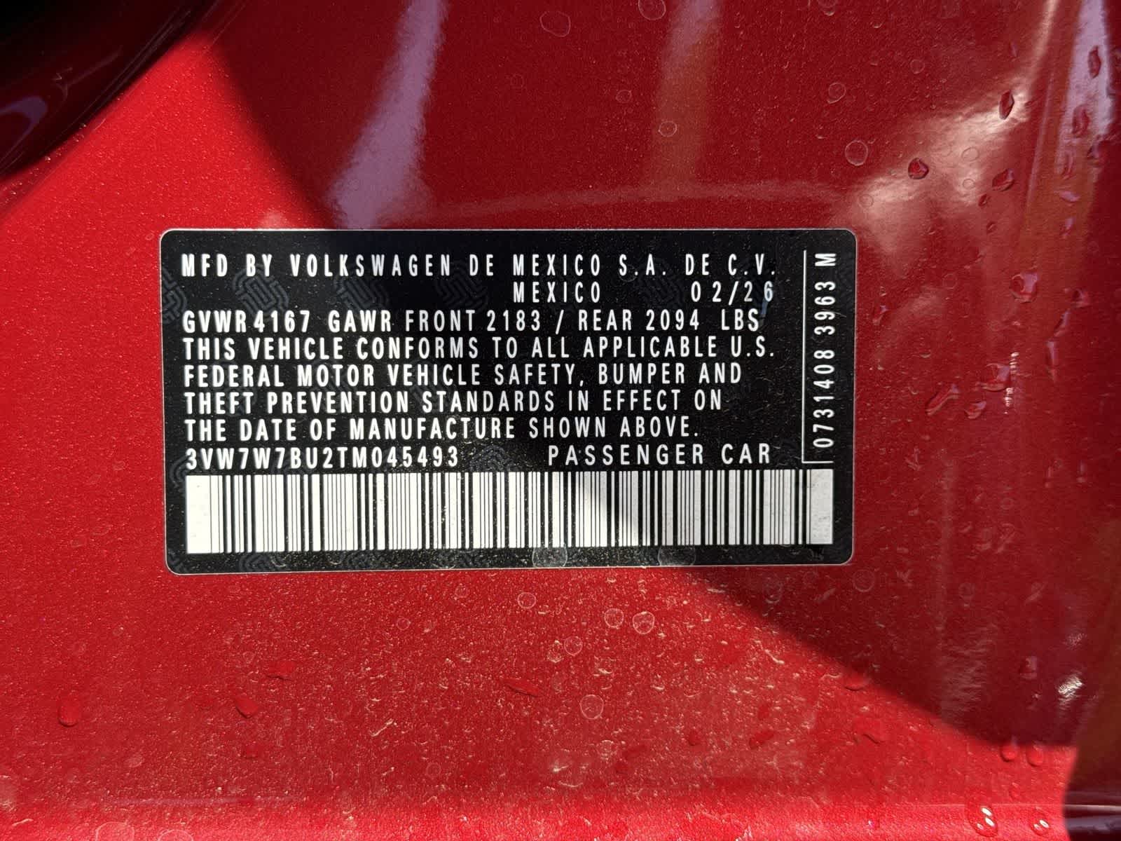 2026 Volkswagen Jetta 1.5T SE