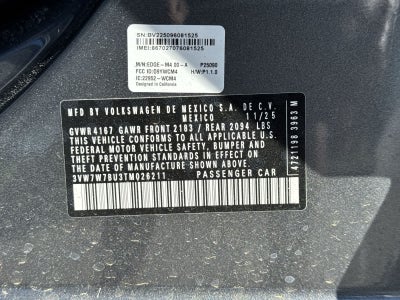2026 Volkswagen Jetta 1.5T SE