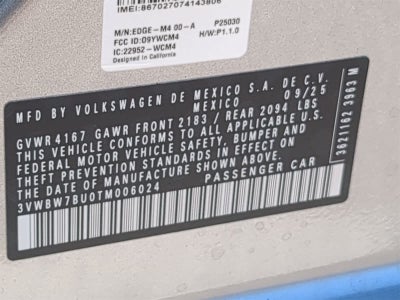 2026 Volkswagen Jetta 1.5T Sport