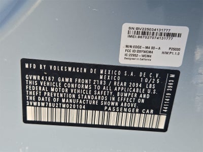 2026 Volkswagen Jetta 1.5T Sport