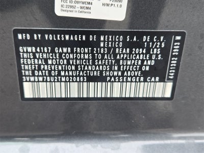 2026 Volkswagen Jetta 1.5T Sport