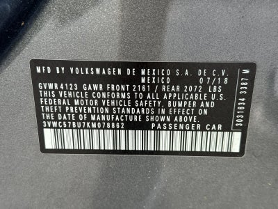 2019 Volkswagen Jetta S