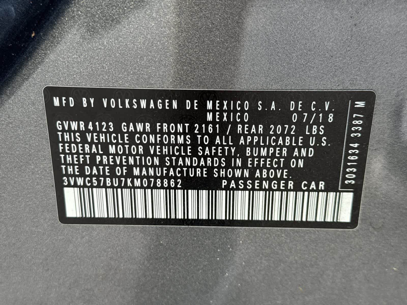 2019 Volkswagen Jetta S