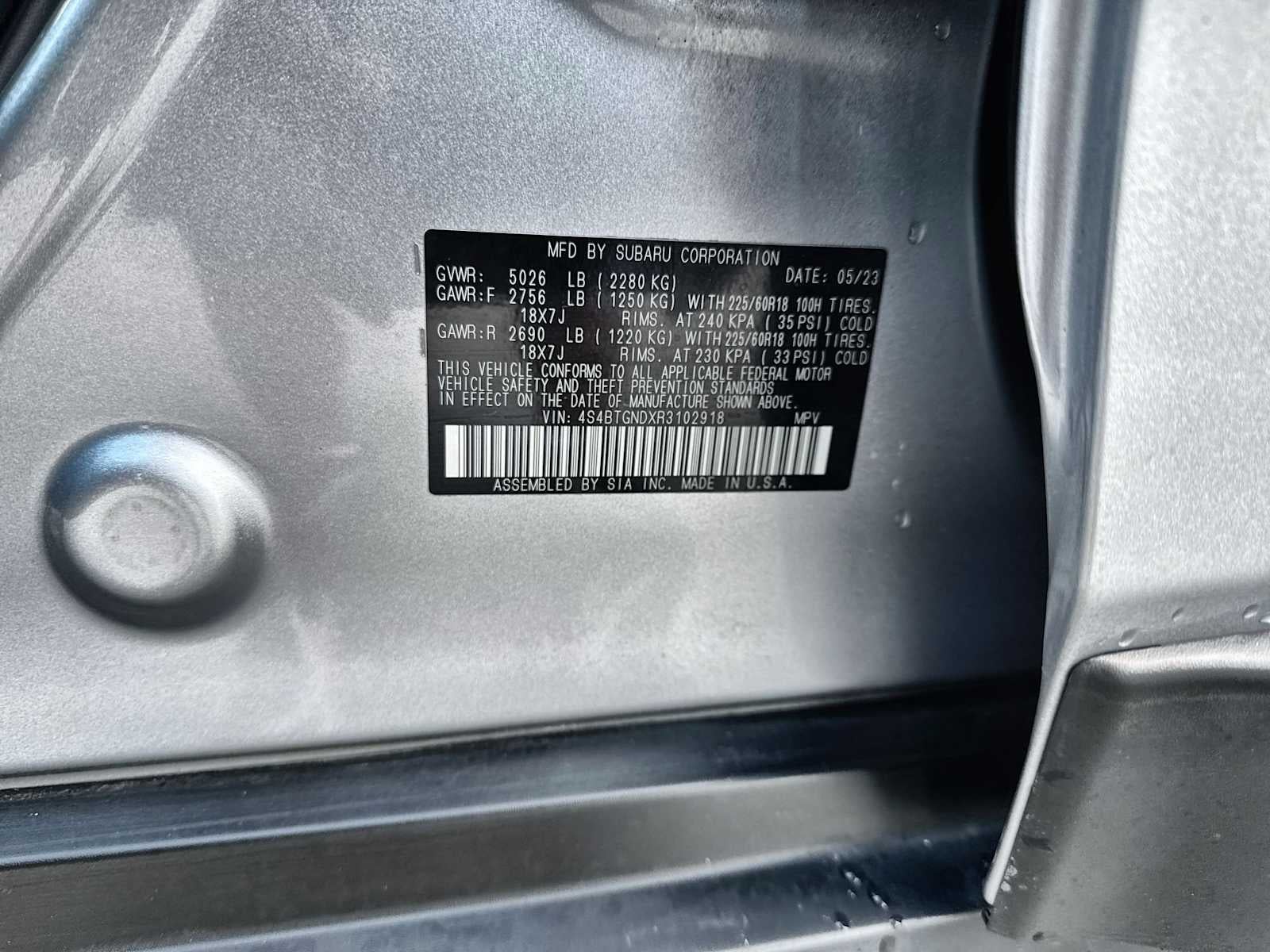 2024 Subaru Outback Limited XT