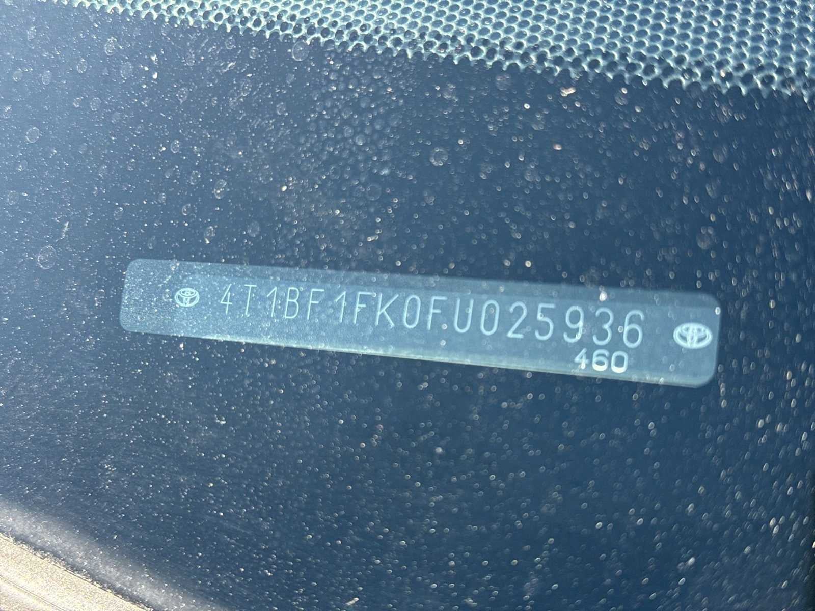 2015 Toyota Camry Base