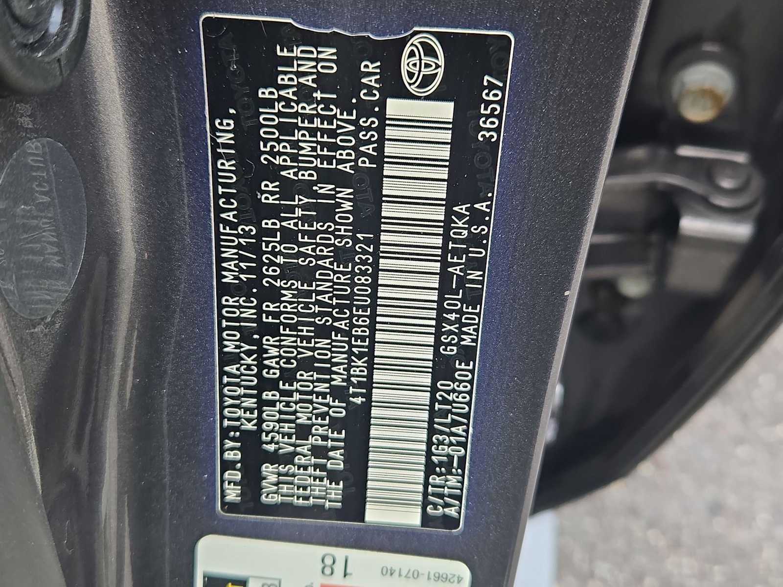 2014 Toyota Avalon XLE Touring