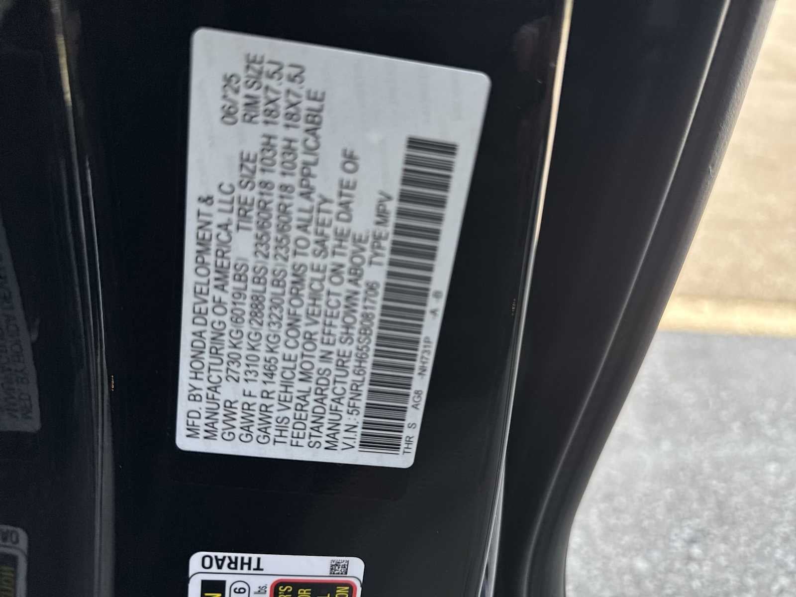 2025 Honda Odyssey EX-L