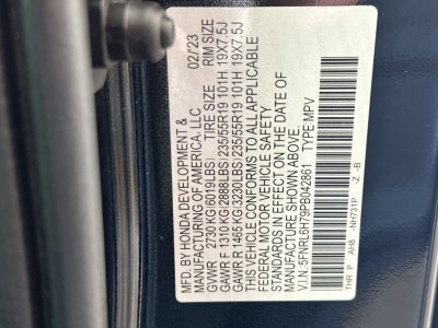 2023 Honda Odyssey Sport