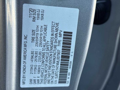 2021 Acura RDX w/Advance Package