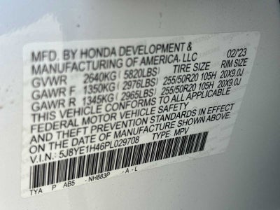 2023 Acura MDX w/Technology Package