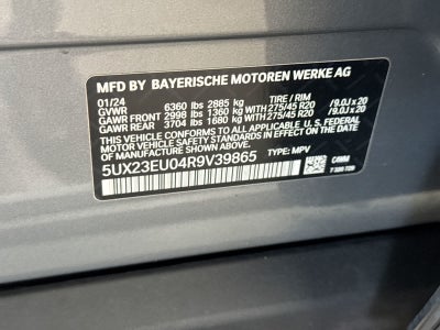 2024 BMW X5 xDrive40i xDrive40i