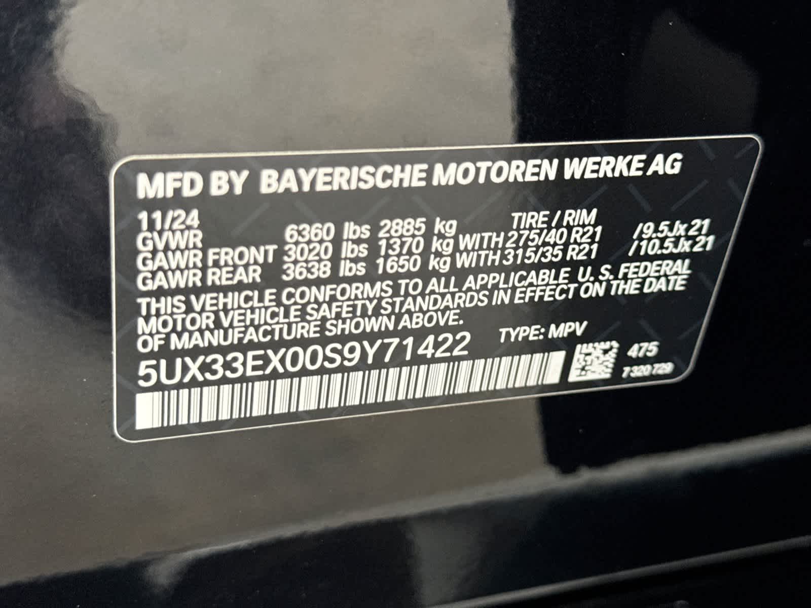 2025 BMW X6 xDrive40i xDrive40i