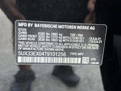 2026 BMW X6 xDrive40i xDrive40i