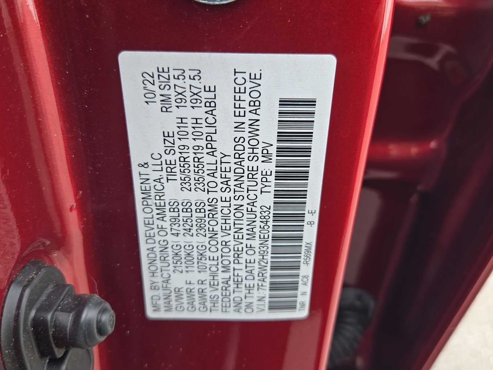 2022 Honda CR-V Touring