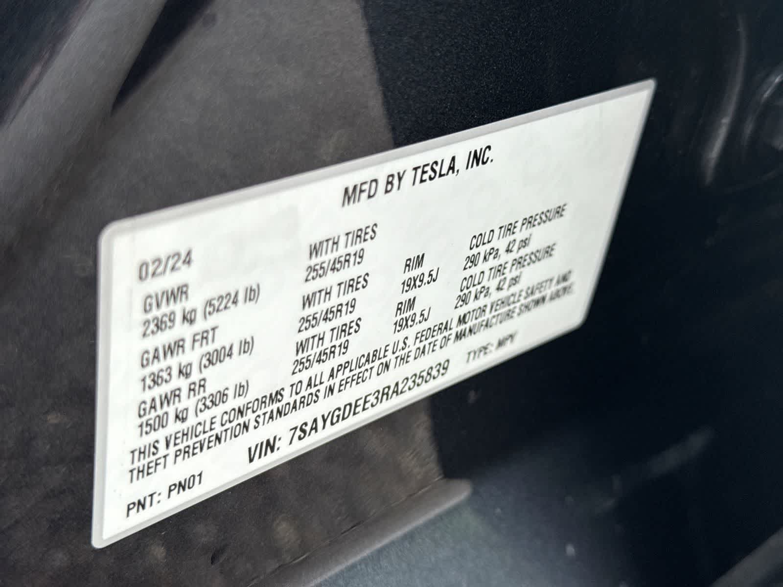 2024 Tesla Model Y Long Range