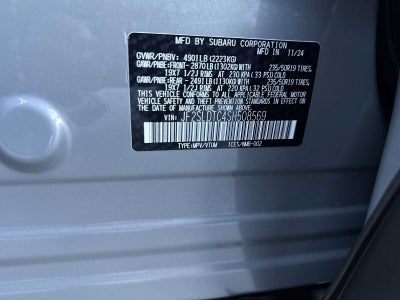 2025 Subaru Forester Touring