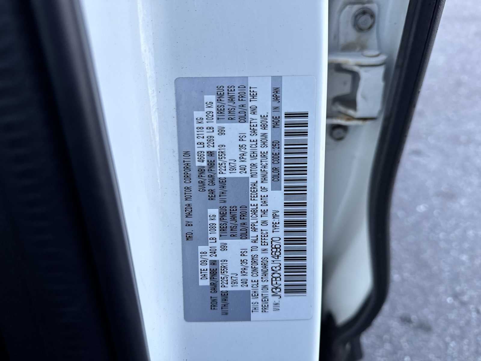 2018 Mazda Mazda CX-5 Touring