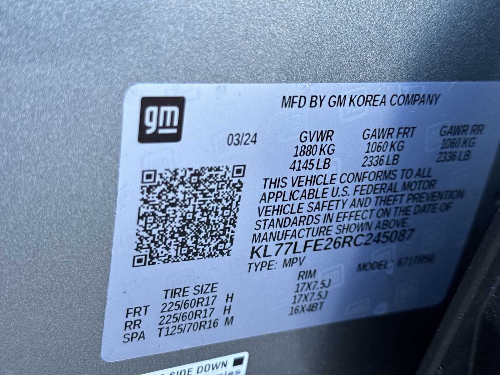 2024 Chevrolet Trax LS