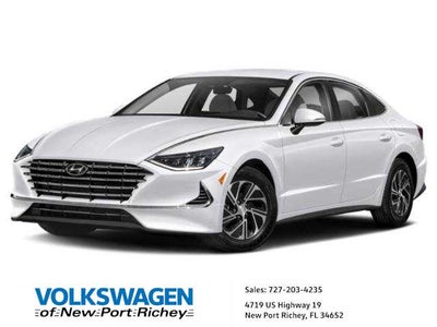 2020 Hyundai Sonata Hybrid Blue