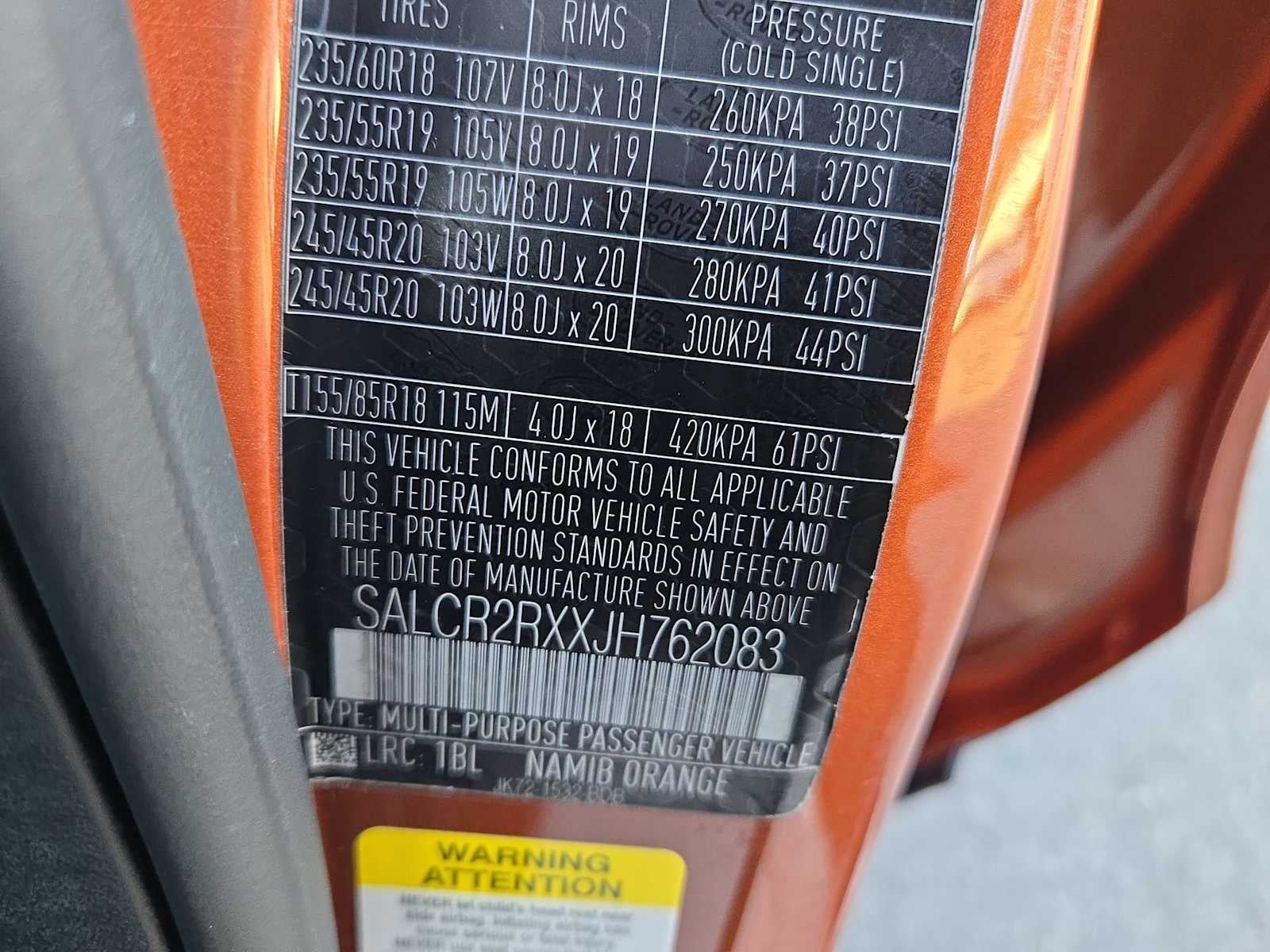 2018 Land Rover Discovery Sport HSE