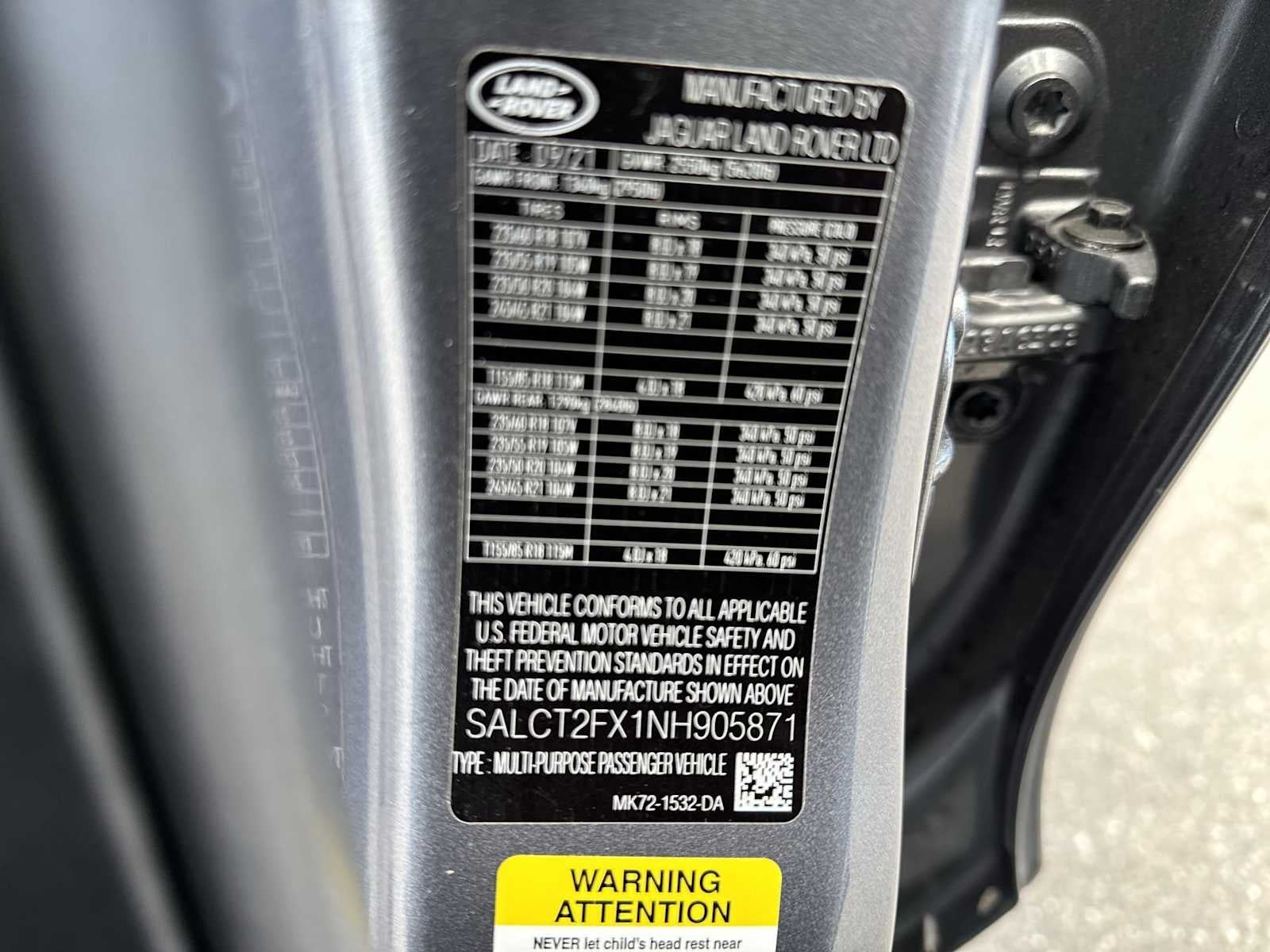 2022 Land Rover Discovery Sport S R-Dynamic