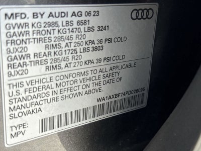 2023 Audi Q7 Premium