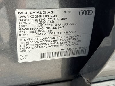 2023 Audi SQ5 Premium Plus