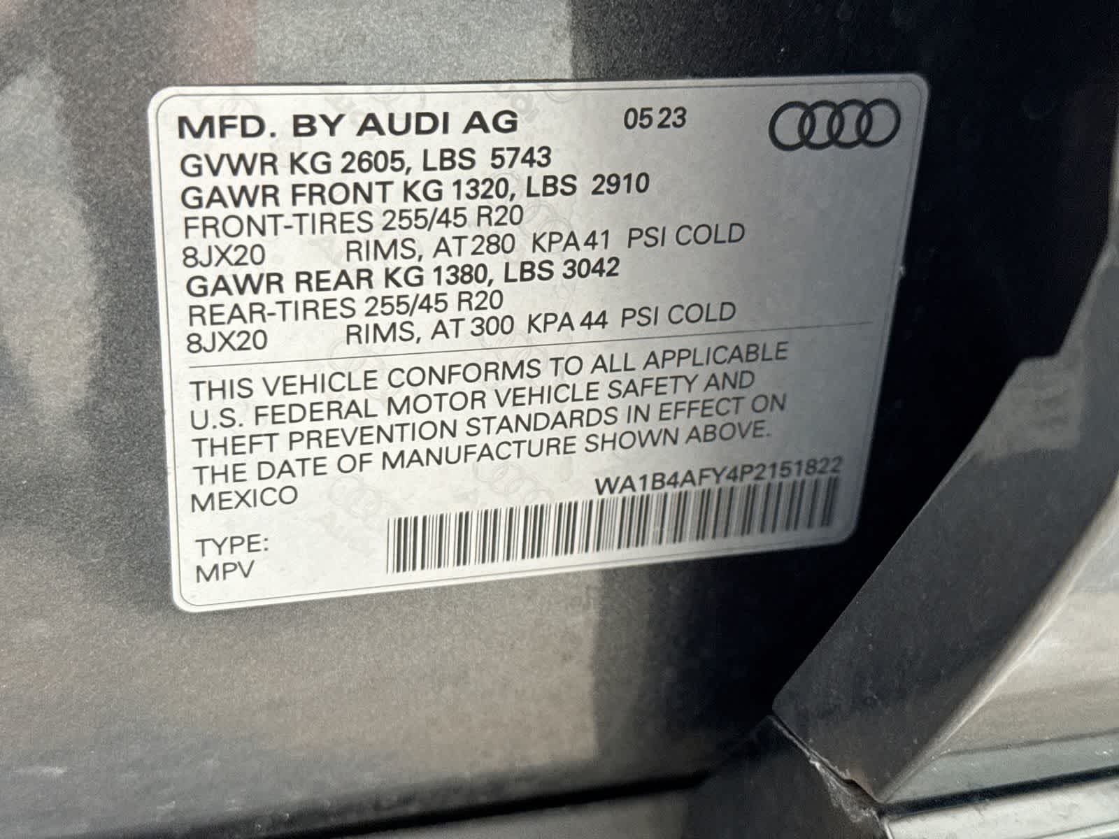 2023 Audi SQ5 Premium Plus
