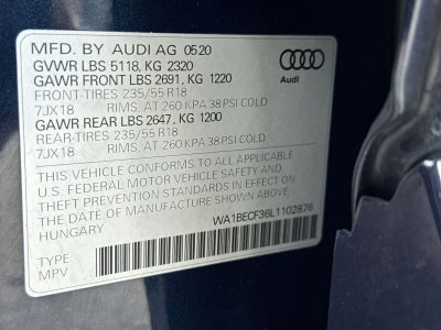 2020 Audi Q3 Premium Plus