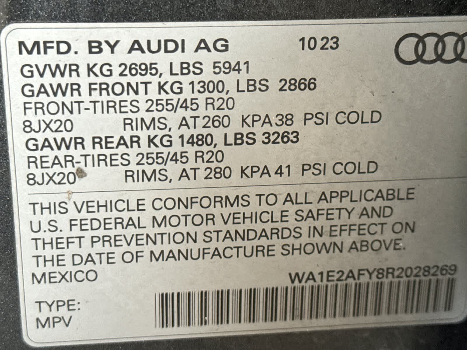 2024 Audi Q5 S line Premium Plus