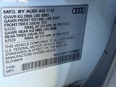 2023 Audi Q7 Premium Plus