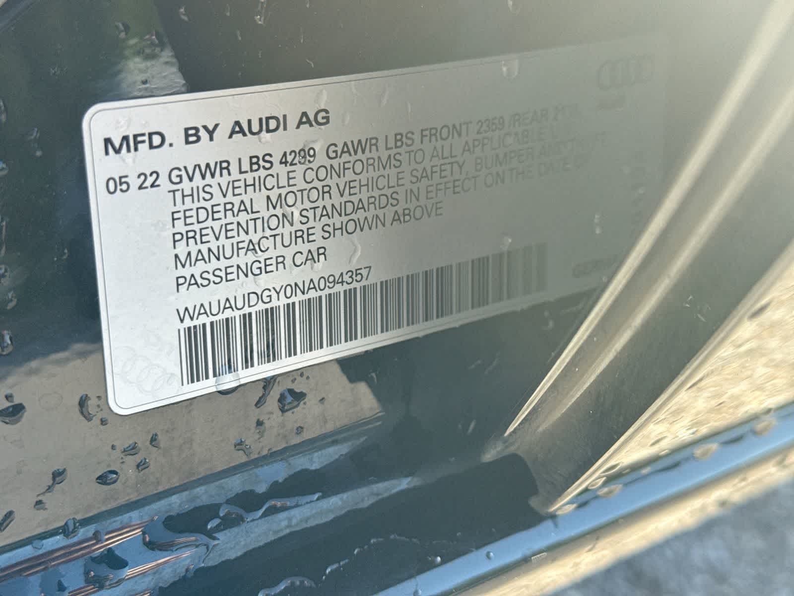 2022 Audi A3 Premium