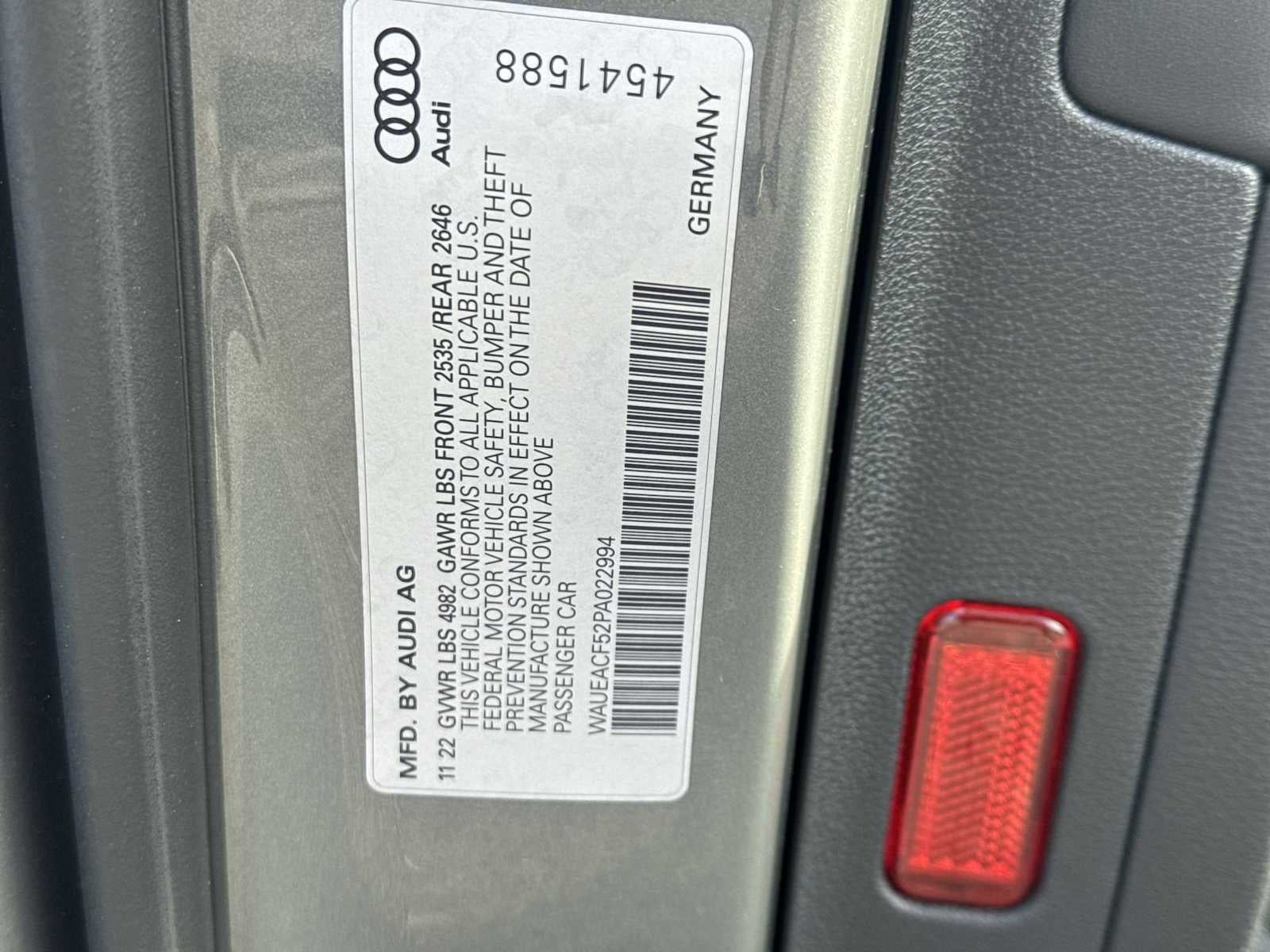 2023 Audi A5 Sportback S line Prestige